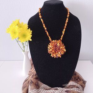 BALTIC  AMBER necklace  21 inch long